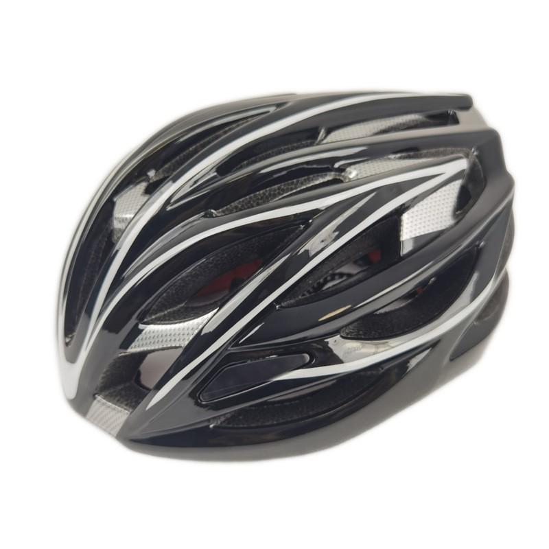 Lightweight Ventilated Bicycle Helmet Mountain Road Cycling One-Piece Molded EPS PC Shell Unisex Adult Size L
