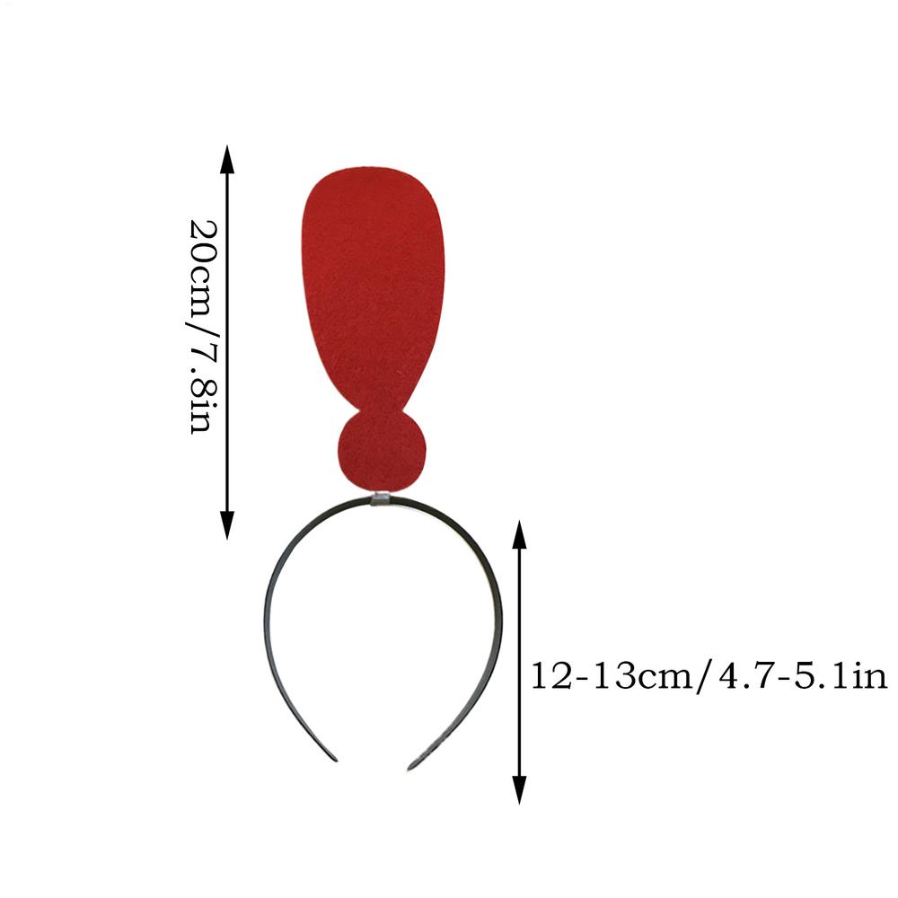 Повязка на голову «Наконечник стрелы» Смешная повязка для волос «Наконечник стрелы» Эластичные оригинальные аксессуары для волос Игровой головной убор для реквизита для фотобудки Праздничные принадлежности