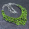 Peridot Handmade 925 Sterling Silver Jewelry Necklace 18" s6B01