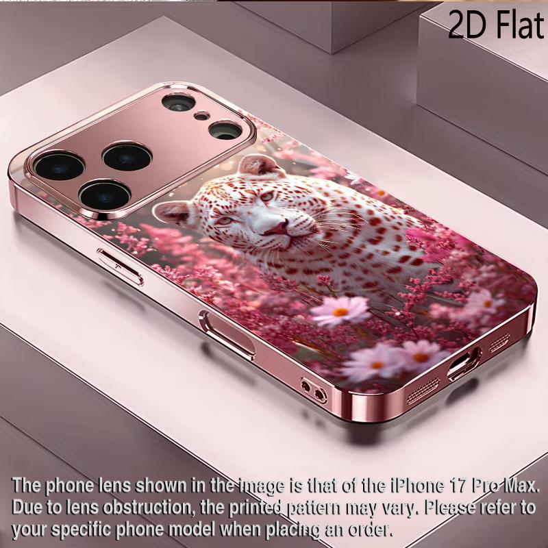 Opard 2DFlat Для iPhone17 18 16 15 14 13 12 11 Pro Max XS XR 8 7Plus Чехол для телефона Ударопрочный Защитная задняя крышка