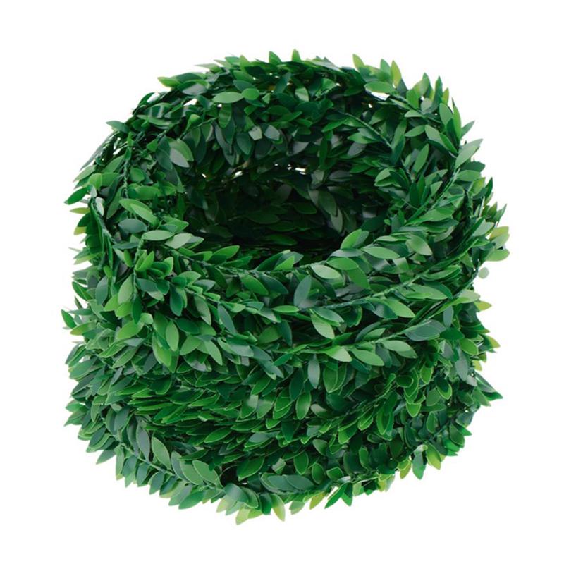 7,5 м искусственная гирлянда листва зеленые листья имитация виноградной лозы свадебный рождественский декор