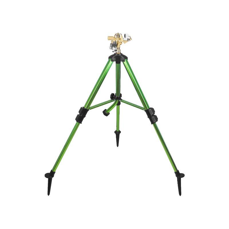 360 ° Rotating Swing Arm Nozzle Waterbird Tripod Garden Grassland Lawn Sprinkler Garden Sprinkler Green Irrigation
