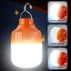 LED Lamp Bulbs Outdoor USB Rechargeable High Brightness Emergency Light Hook Up Camping Fishing Portable Lantern Night Lights