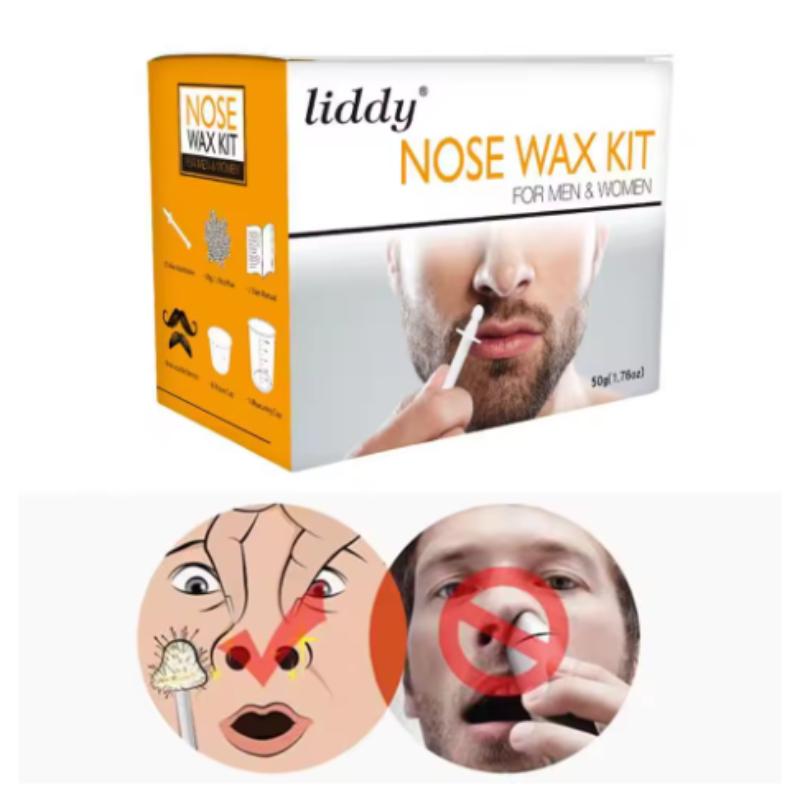 Painless wax bean nose and ear hair removal wax immersion pot set, suitable for male and female hair removal bean nose cleaning