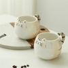 1pc Cute Ceramic Cup Cat Shaped Mug 380ml/13oz Milk Coffee and Water Cups