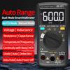 ZT-102A 6000 отсчетов True RMS Автоматический/Ручной AC 550В Цифровой Мультиметр Защита от перегрузки NCV Тестер Двухрежимный Умный Мультиметр