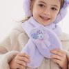 LAS BONITA Scarf and Glove Set for Girls and Boys Kids' (2-Piece Set) (Ages 4-10, 2-5) (1067 Lavender) [Product Code]