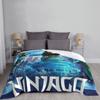 Плед Ninjagos Мягкий Теплый Фланелевый Плед Постельное белье для Кровати Гостиной Пикника Путешествия Дома Дивана