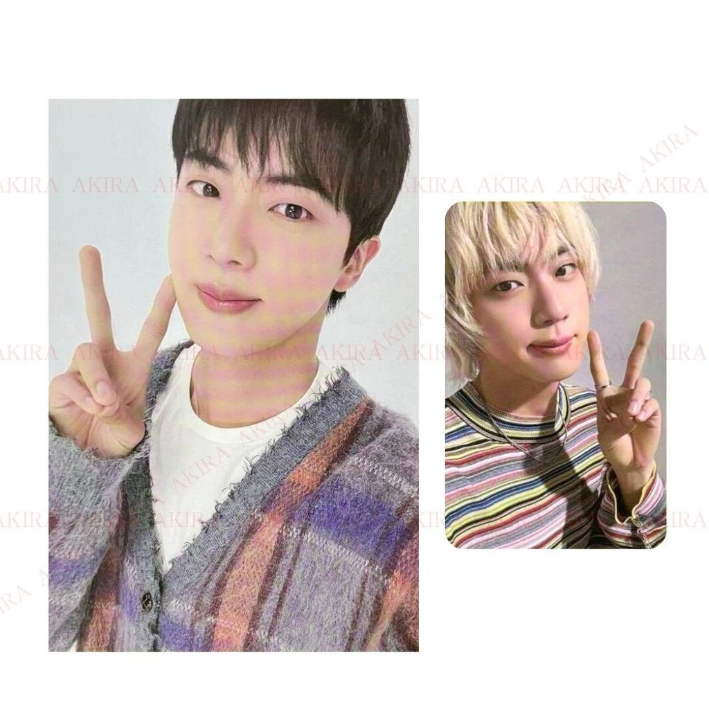 JIN СОЛЬНЫЙ АЛЬБОМ HAPPY JAPAN POB Фотокарточка ОТКРЫТКА JPFC ARMY UMS BTS