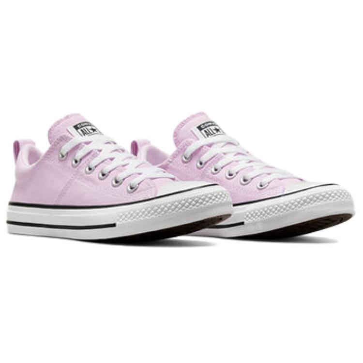 Converse Chuck Taylor All Star Madison Low Stardust Сиреневые женские кроссовки Фиолетовый Белый Черный A07576F