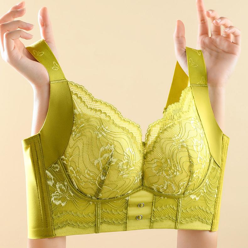 Нижнее белье большого размера для женщин, бюстгальтер с полной чашкой и тонким вырезом, регулируемый бюстгальтер с эффектом пуш-ап