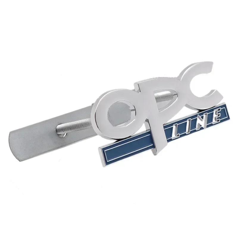 3D Metal OPC Line Car Rear Boot Багажник Эмблема Значок Наклейка Аксессуары Для Insignia Corsa E Astra HJD Zafira Vectra
