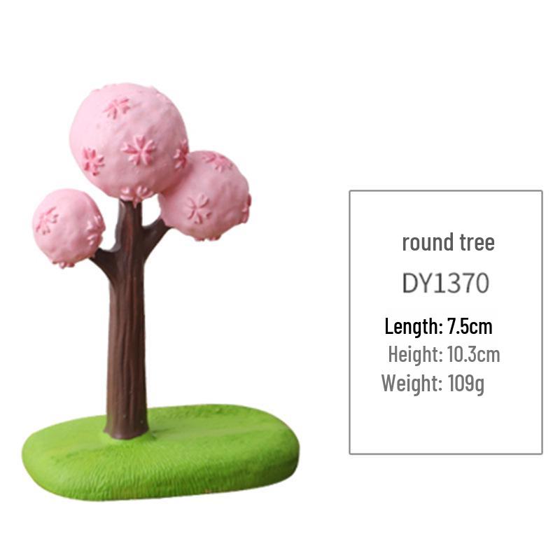 Handmade Cute Cartoon Frog Rocking Chair Resin Ornament for Desktop