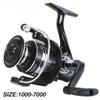 GLS 13BB HK Series 1000-7000 Metal Fishing Reel Spinning Reel Long Distance Casting Reel Fishing Tackle Spinning Wheel