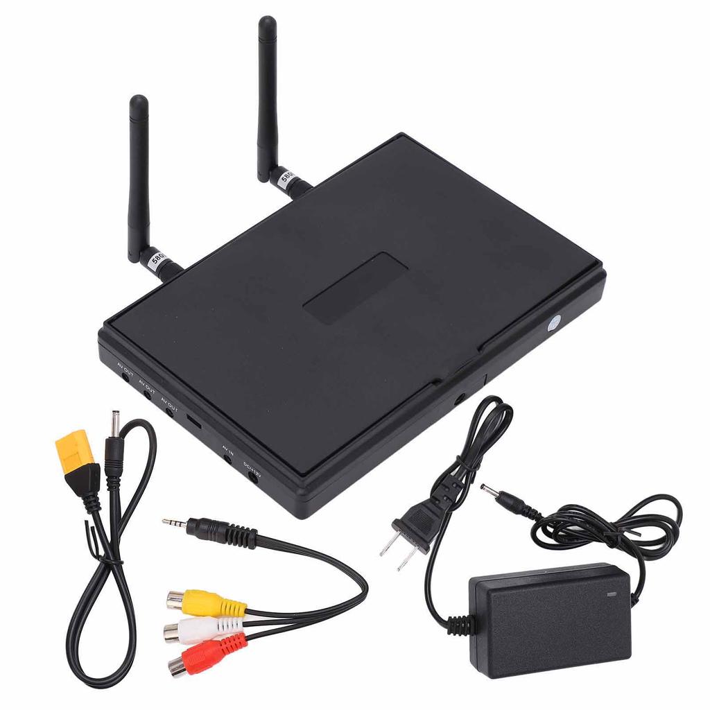 5.8GHz 40каналов 7-дюймовый ЖК-экран приемник монитор для FPV дрона квадрокоптера