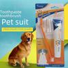 Pet Toothbrush & Toothpaste Set for Cats and Dogs - Oral Care Supplies