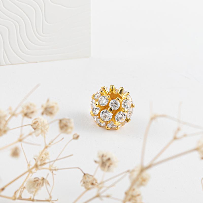 NEW DIY Gold Plated Pearl Eternity Circle Cupid Heart Family Tree Dangle Charm Beads for Original Silver Bracelet Jewelry