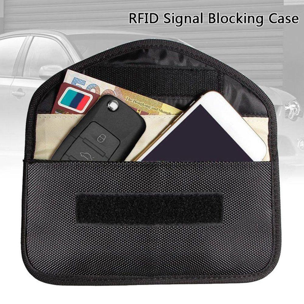 RFID Signal Anti-theft Car Key Fob Car-styling Car Accessories Faraday Bag Interior Accessories