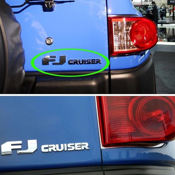 Автомобильный 3D FJ CRUISER логотип наклейка подходит для Cruiser автомобиль задний багажник кузов эмблема значок наклейка аксессуары для стайлинга