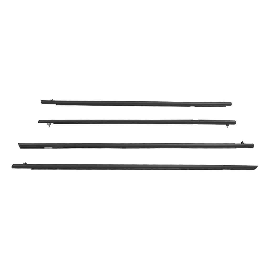 4PCS Weatherstrip Window Seal 72910 SNA A01 Outside Window Seal Belt Replacement for CIVIC Sedan