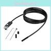 Высококачественная 7-мм 6-светодиодная USB-эндоскопическая бороскопическая инспекционная камера 2 м 5 м