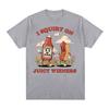I Squirt on Juicy Wieners Graphic T Shirt Funny Meme T Shirts Men Women Adult Humor Casual Oversized Tshirts Popular