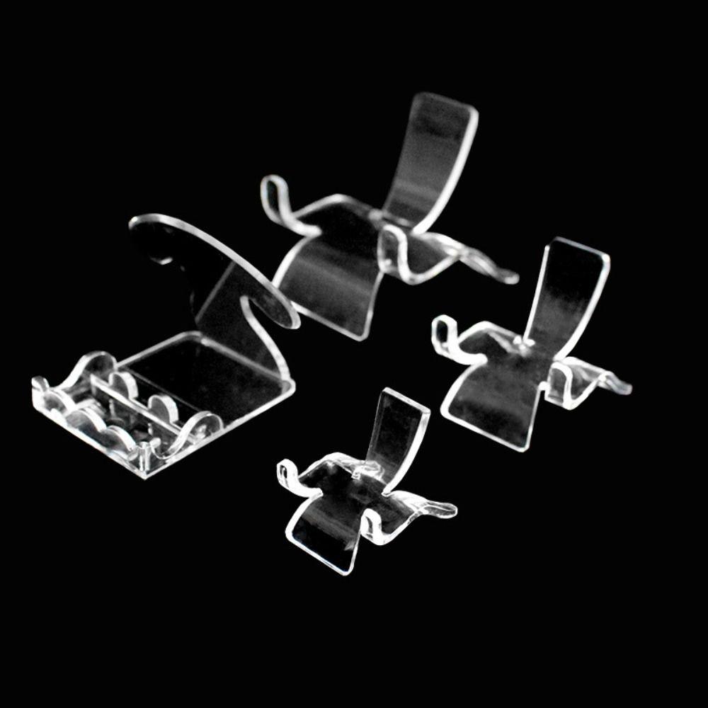 Fossils Minerals Rocks Display Rack Acrylic Shown Holder New Photography Props