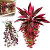Colorful Fake Flowers for Festivals Artificial Flowers, Plants Hanging Outdoors, UV Resistant Faux Realistic Porch Indoor Outdoor Greenery Porch,