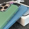 Магнитный сетчатый чехол в британском стиле для iPhone 17 Pro Max - Полное покрытие, Ударопрочный, Жесткий защитный чехол