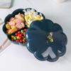 Creative Heart Shape Candy Snacks Nuts Seeds Dry Fruits Plastic Plates Dishes Bowl Breakfast Tray Home Kitchen Supplies