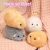 Soft Stuffed Cartoon Animal Doll Plush Stuffed Pillow Toy Hamster Plush Toy  for Birthday Gifts