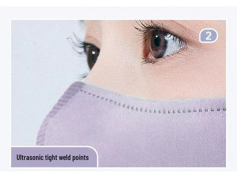 Японская 3D одноразовая защитная маска унисекс из спанлейса из нетканого материала