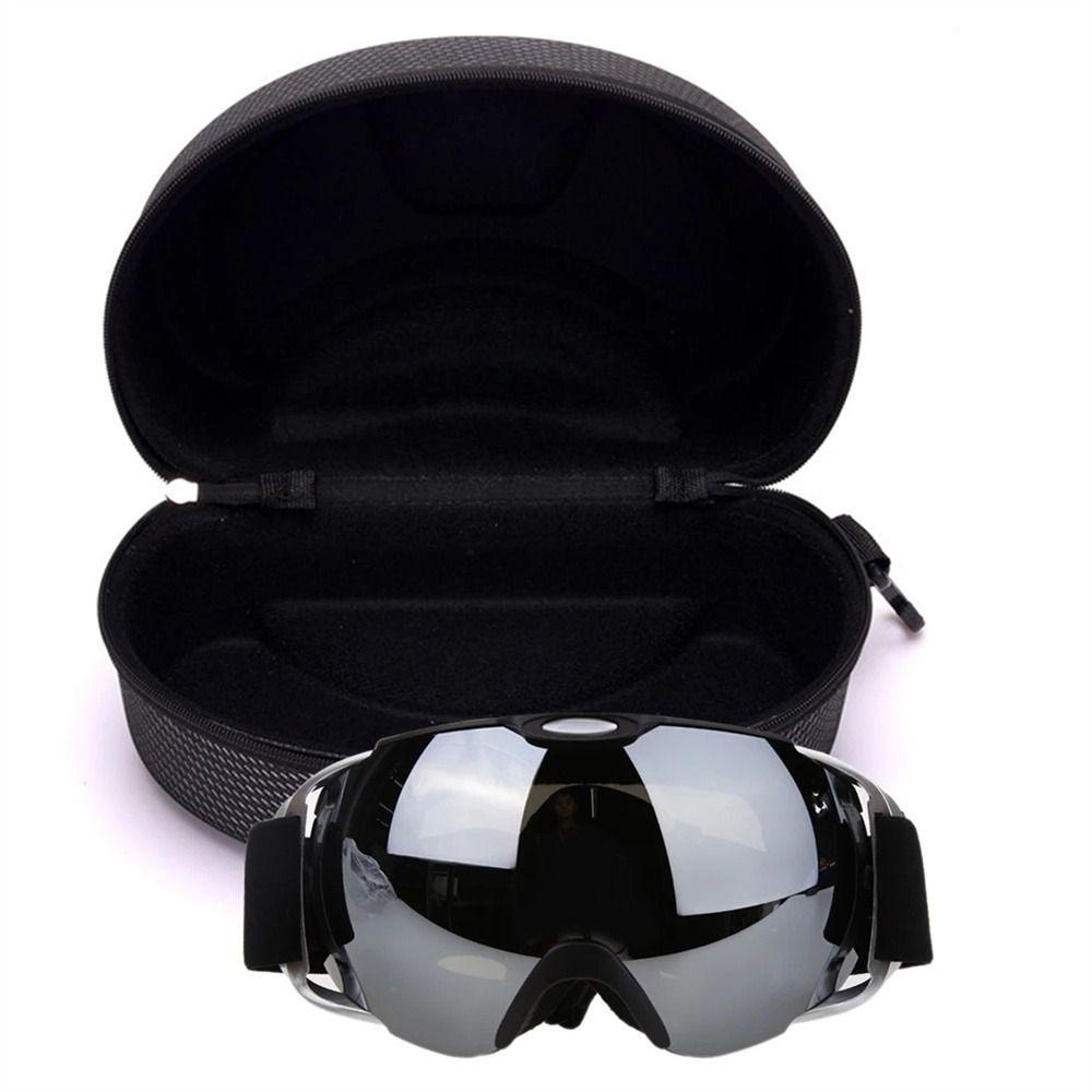 Zipper EVA Skiing Goggles Box Ski Eyewear Case Snowboard Eyewear Case Sunglasses Carrying Case
