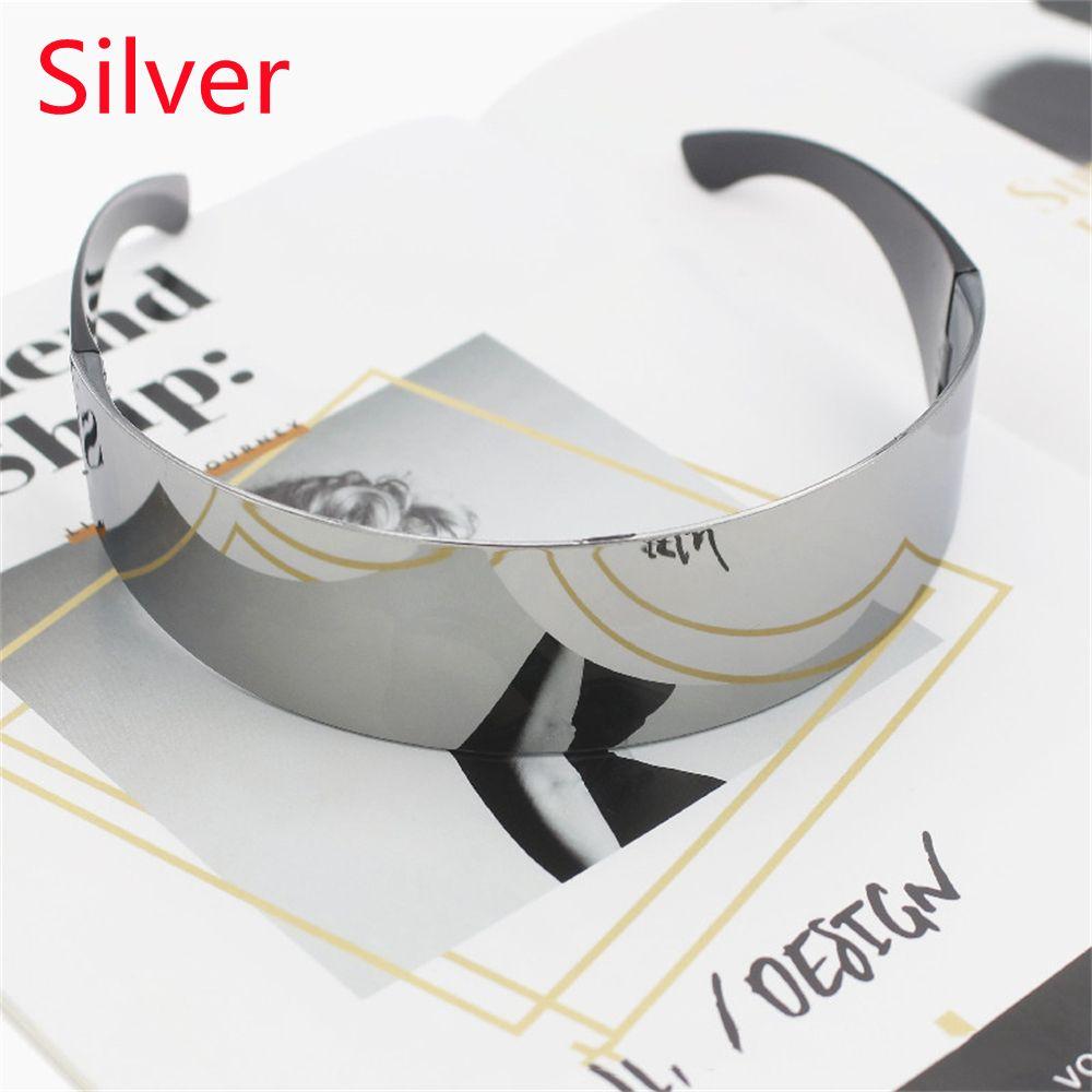 Fashion Gothic Future Warrior Eyewear Sunglasses Retro Sun Glasses UV Protection Rimless Sunglasses