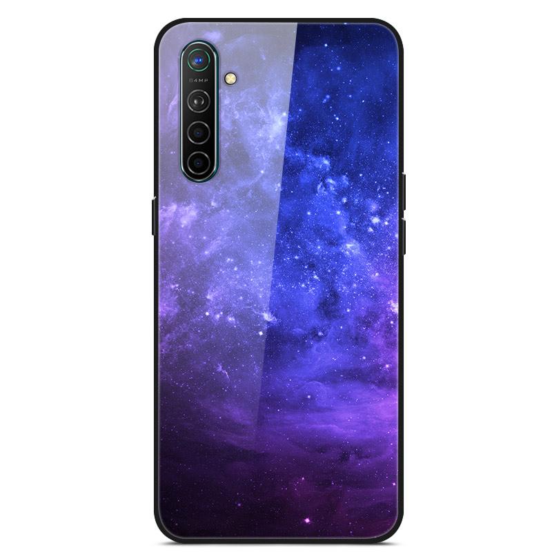 Для OPPO Realme XT Закаленное Стекло Чехол Мягкий Бампер Жесткий Funda Для OPPO Realme 6 Pro Realme X2 XT Чехол для Телефона Realme6 Задняя Крышка