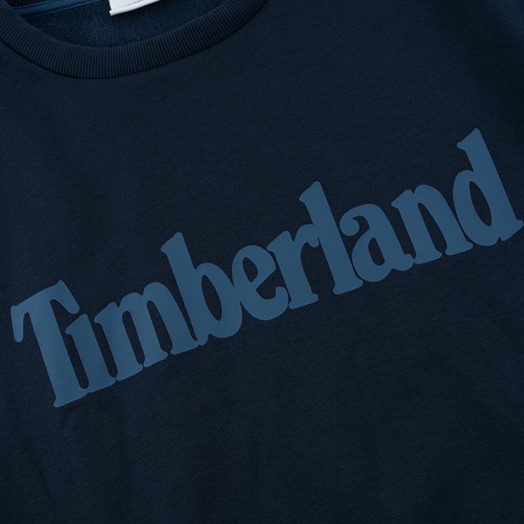 Timberland Толстовка мужская повседневная махровая уличная темно-синяя A4455433