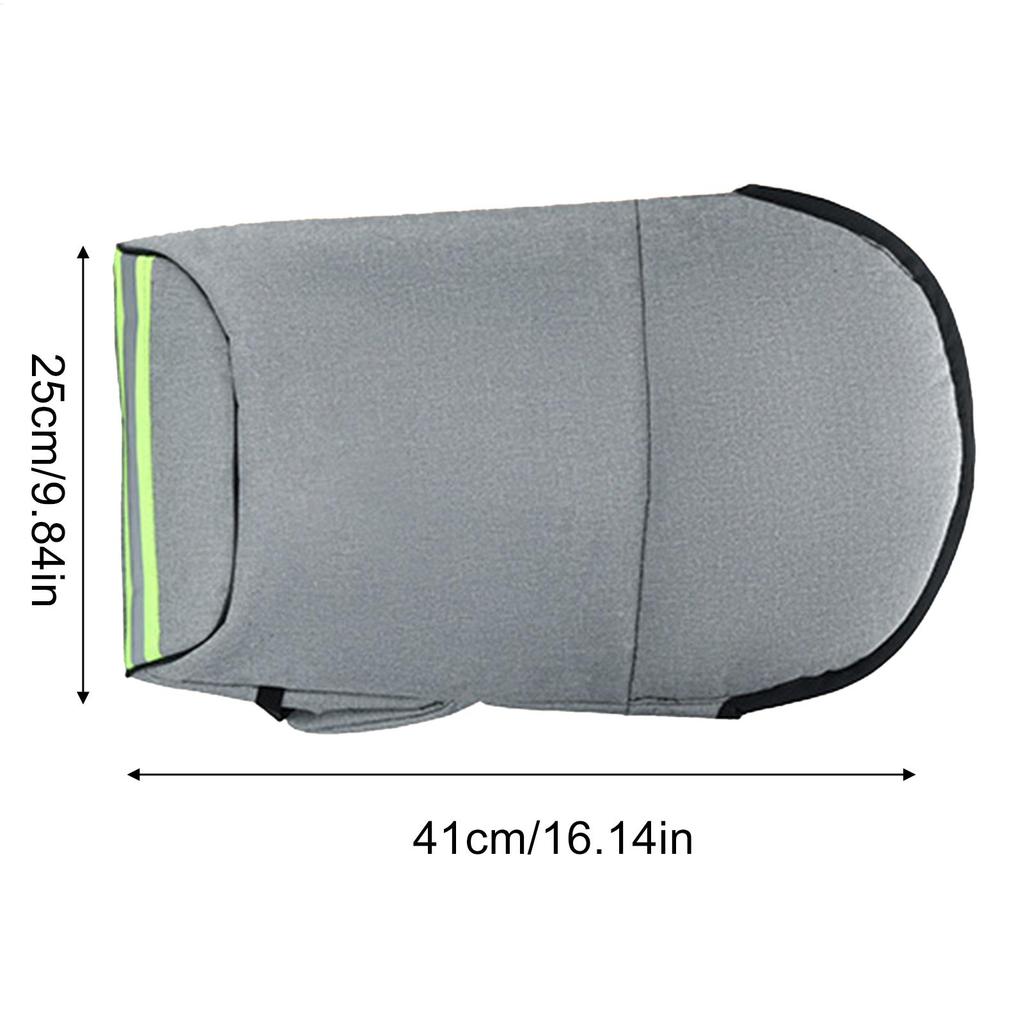 Motorcycle Hand Covers Comfortable Waterproof Windproof Snowmobile Handlebar Mittens Hand Guard For Women Winter Cold Weather