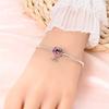 Pink Zircon Love copper Bead Charms Charm Bead Charms Compatible With Bracelets Women Jewellery Diy Anniversary Gift Delicate Accessories Bag Charm
