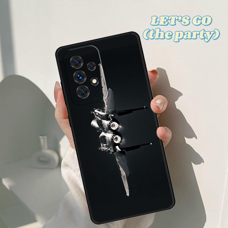 Чехол для телефона с изображением реактивного самолета Для Samsung Galaxy A42 A31 A40 A51 A71 A32 A80 A91 A52 A72 A73 A20e A21S A50 A70 A11 A12