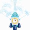 Cross-Border Space Rocket Rotating Sprinkler - Fun Outdoor Water Toy for Kids