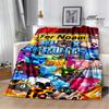 Game B-blox fruits printed blanket Picnic blanket Warm blankets Outdoor Blanket Home bed linings blankets for beds Birthday Gift
