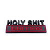 Универсальная металлическая эмблема для автомобиля: Издание HOLYSHIT