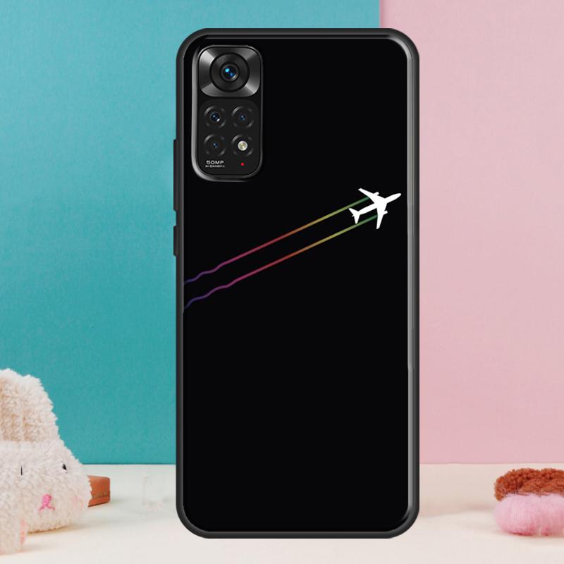 Дорожный чехол для самолета для Xiaomi Redmi Note 14 13 Pro 12 11 9 10 9S 10S 11S 12S Redmi 14C 13C 10C 12C Чехол