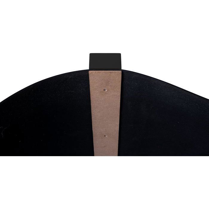 Oche en bois pour tapis de fléchettes - ENGELHART - 60 cm - Noir - Adulte - Garantie 2 ans