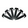 Sachet de 100 cavaliers pour tondeuse robot - bosch - noir - dimensions 21,1x17x6,9 cm