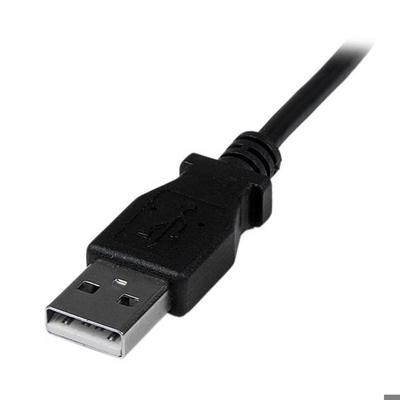 Кабель Mini USB-A - Mini B угловой 90° вниз - STARTECH - 2 м - Двойное экранирование - 90-градусный разъем