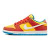 Кроссовки унисекс Dunk Low Pro SB Bart Simpson Red Habanero-Red White BQ6817-602