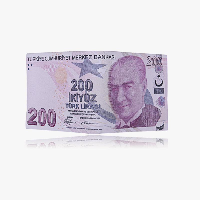 Unisex Short Wallet with Creative Currency Patterns from Various Countries