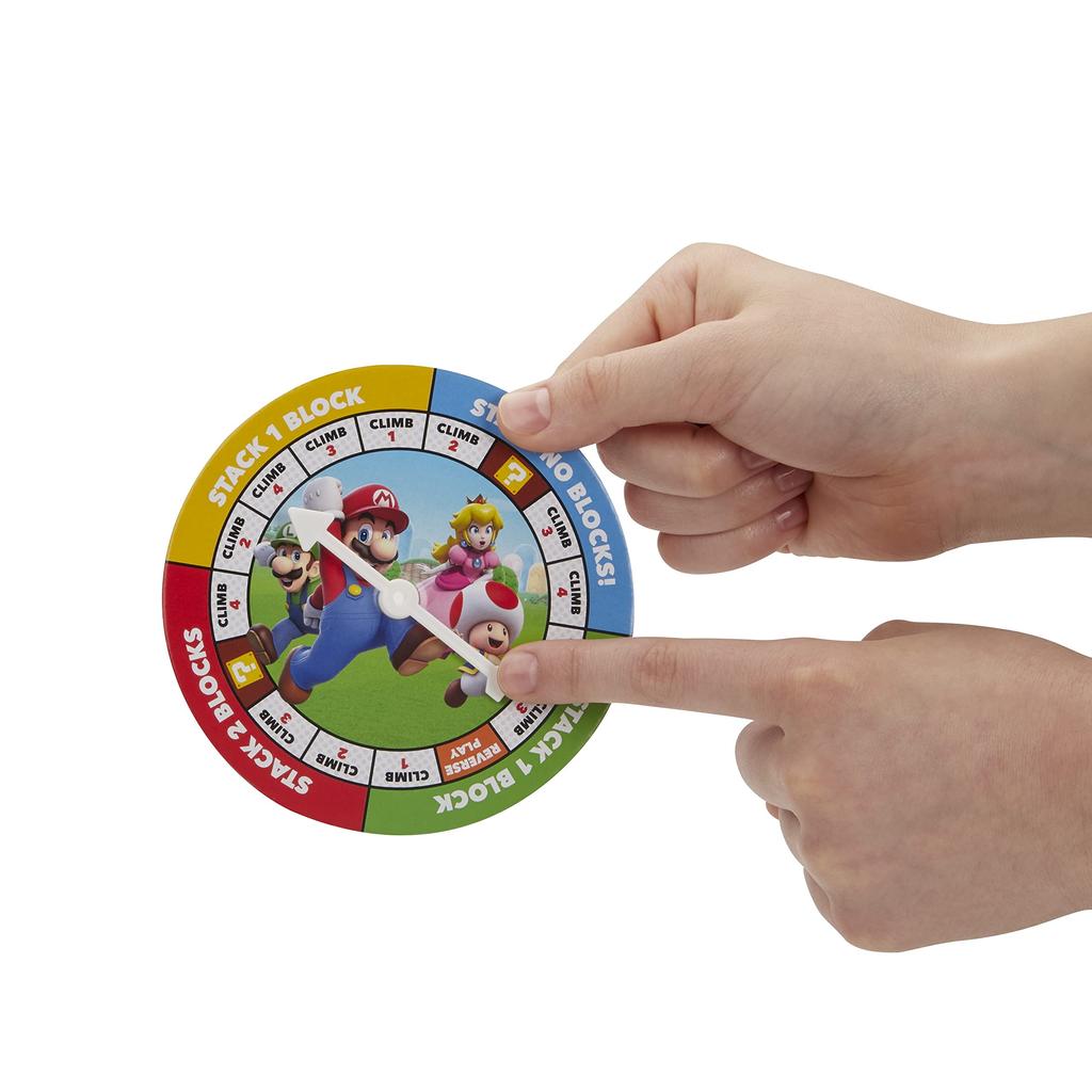 Hasbro Gaming Jenga Super Mario Super Mario Block Stacking Tower Game for Ages E9487 Genuine Product Fans, 8+