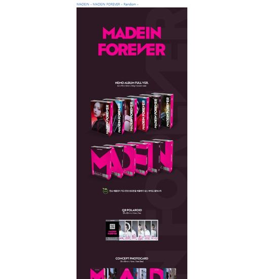 MADEIN - MADEIN FOREVER - Случайный - Дата выхода 2025-02-14